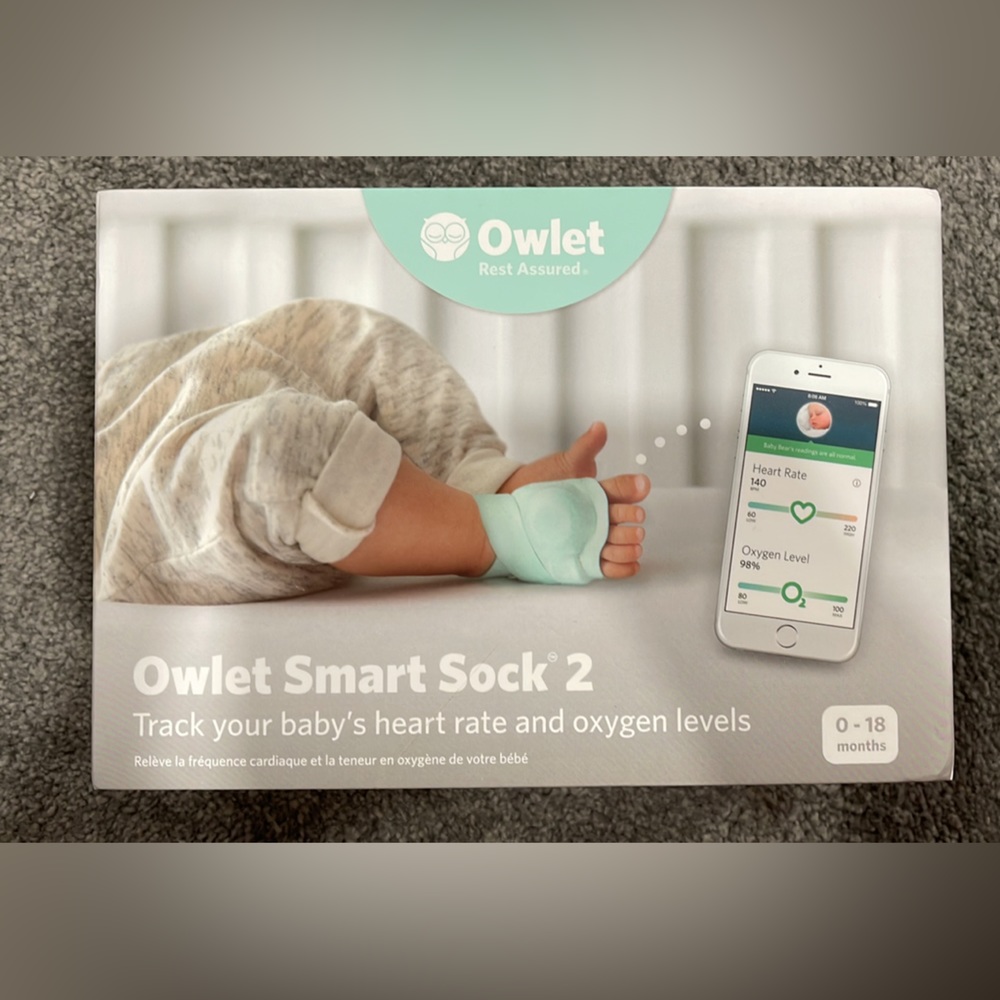 Owlet Sock 2 - Heartrate Monitoring System
